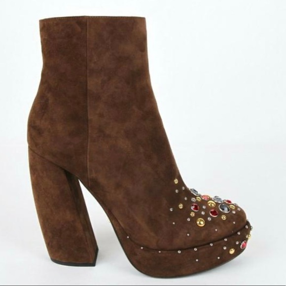 Perfect for Fall - Brown Suede Platforms - Wonderful Condition - Picture 7 of 8